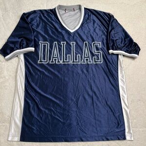 NFL Dallas Cowboys Ezekiel Elliot Dion Sanders V-Neck Jersey Shirt Women’s Mens